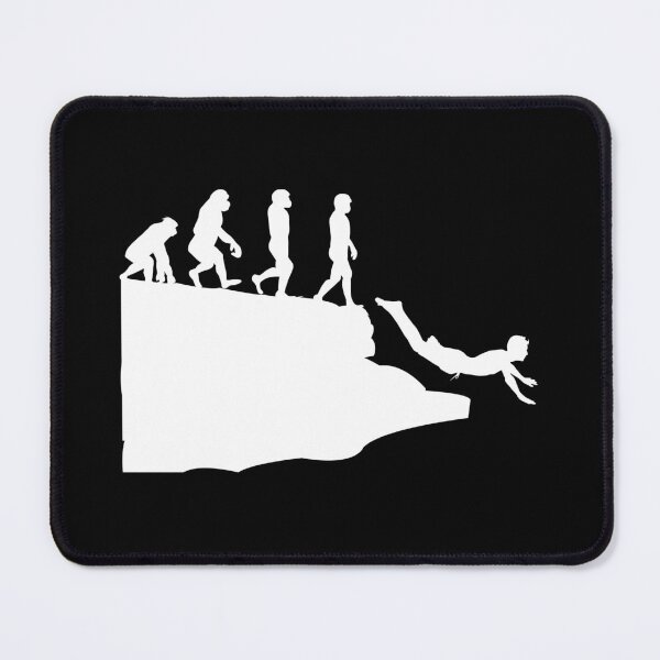 Item preview, Cliff Diving Tombstoning Base Jumping Extreme Sports Evolution designed and sold by CuteDesigns1.