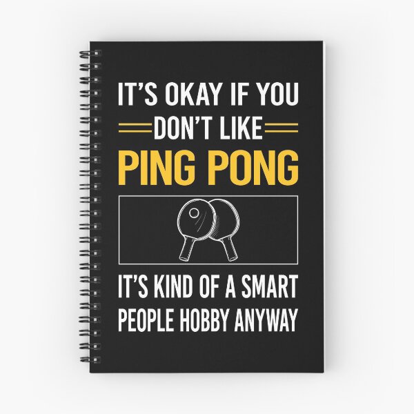 Item preview, Funny Smart People Ping Pong Table Tennis designed and sold by RandalDavis.