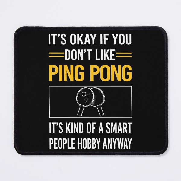 Item preview, Funny Smart People Ping Pong Table Tennis designed and sold by RandalDavis.