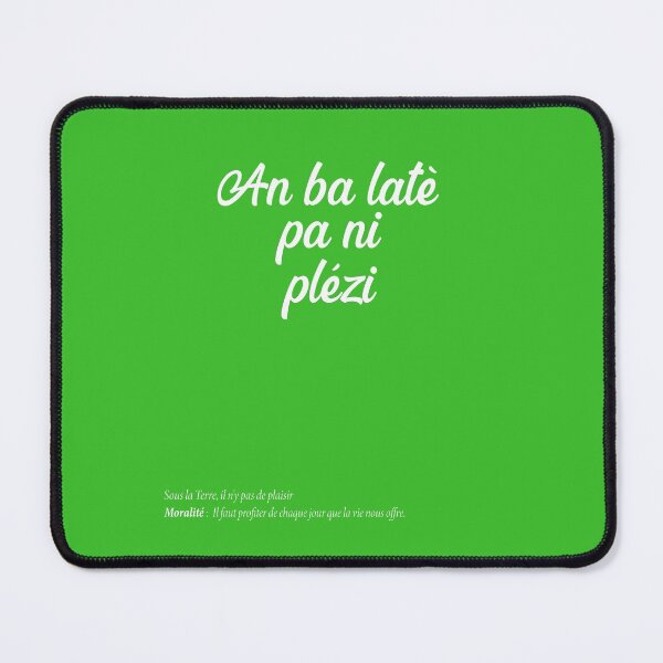 Item preview, An ba latè pa ni plézi designed and sold by Madadesign.