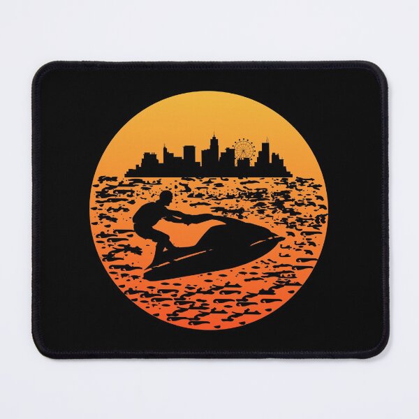 Item preview, Jet Ski Water Sports Boat Sea Summer Vintage Retro designed and sold by CuteDesigns1.