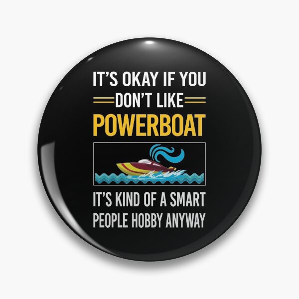 Item preview, Funny Smart People Powerboat Powerboats designed and sold by RandalDavis.