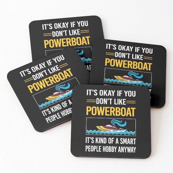 Item preview, Funny Smart People Powerboat Powerboats designed and sold by RandalDavis.