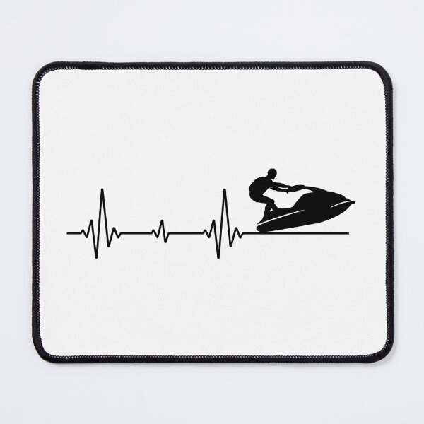 Item preview, Jet ski Water Sports Boat Sea Summer Heartbeat designed and sold by CuteDesigns1.