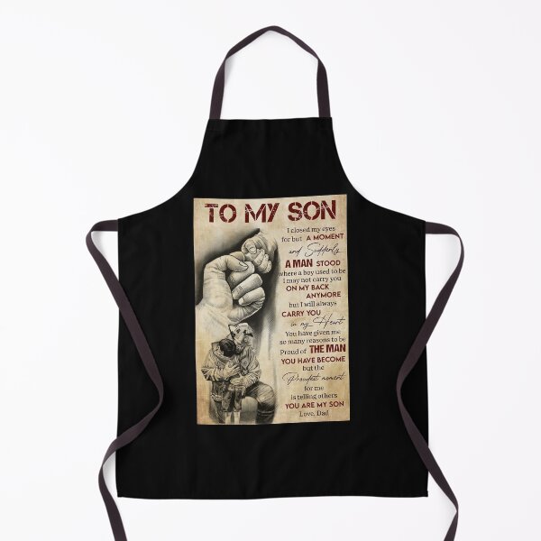 Item preview, To My Son I Closed My Eyes For But A Moment And Suddenly A Man Stood - Dad And Son Firefighter designed and sold by douglasNVD.
