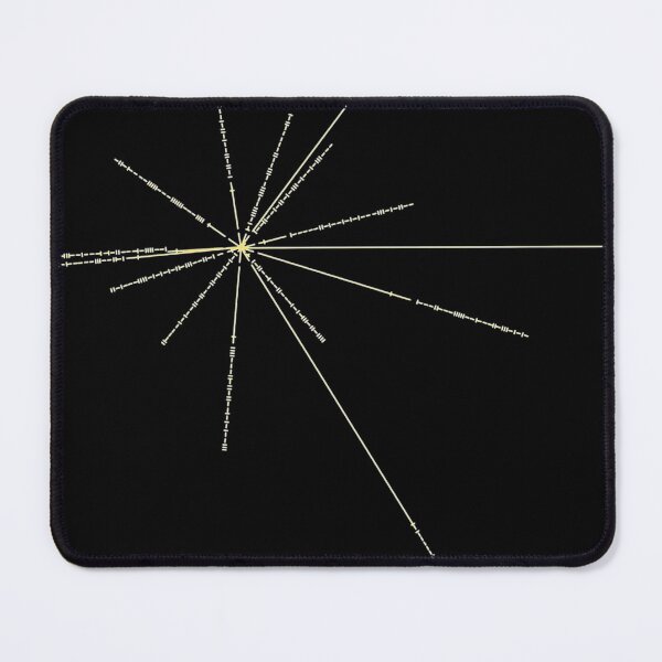 Item preview, Space Eploration Pulsar Map Voyager Premium  designed and sold by berthajanisdtk.