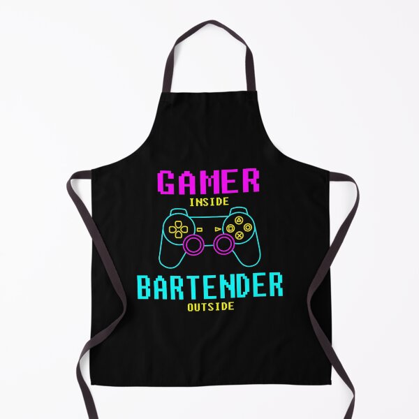 Item preview, Gamer Inside Bartender Outside designed and sold by Nicat Noirceur.