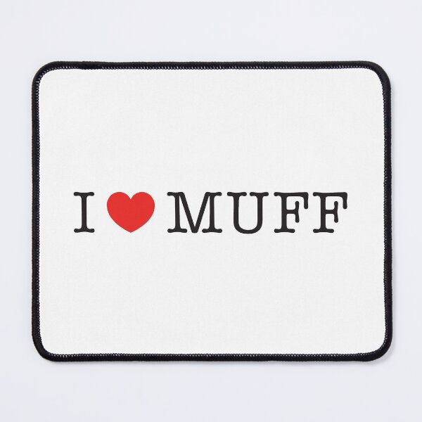 Item preview, I love Muff - Large Logo designed and sold by catofnimes.
