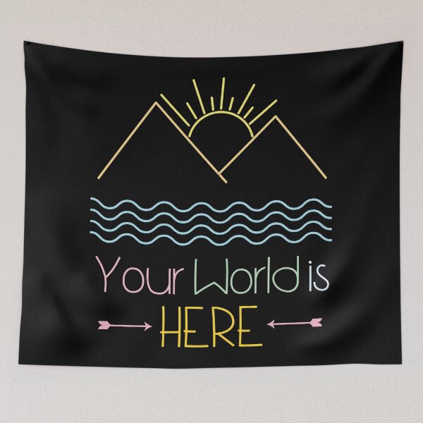 Item preview, Your World is here designed and sold by Arpitkahar.