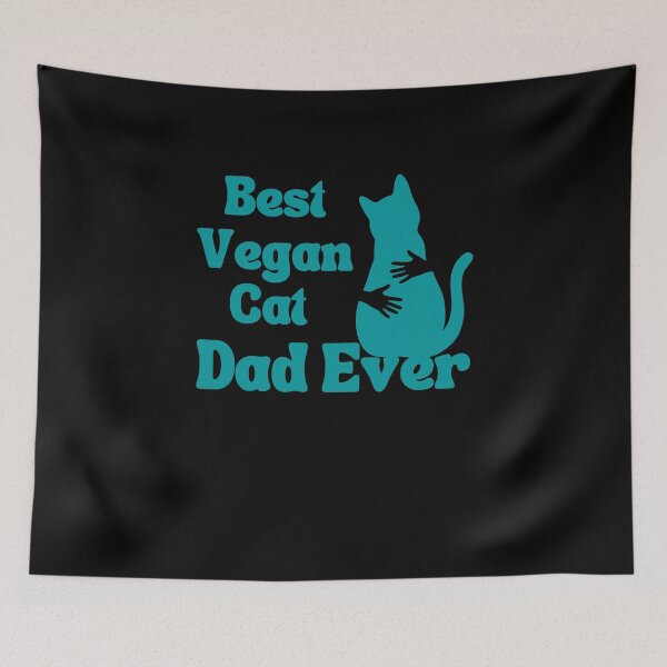 Item preview,  Best Vegan Cat Dad Ever designed and sold by laamriya974.