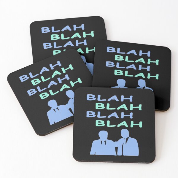 Item preview, Blah Blah Blah Boring Meeting designed and sold by NeXore.