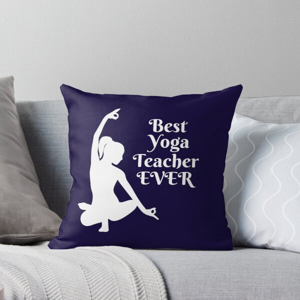 Item preview, Best Yoga Teacher Ever designed and sold by CatArtStore.