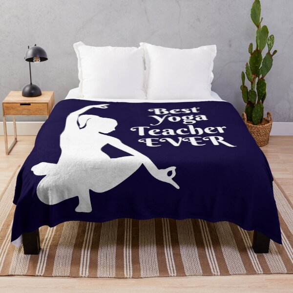 Item preview, Best Yoga Teacher Ever designed and sold by CatArtStore.