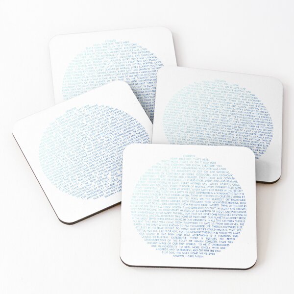 Item preview, Pale Blue Dot - Carl Sagan | Original Design designed and sold by catofnimes.