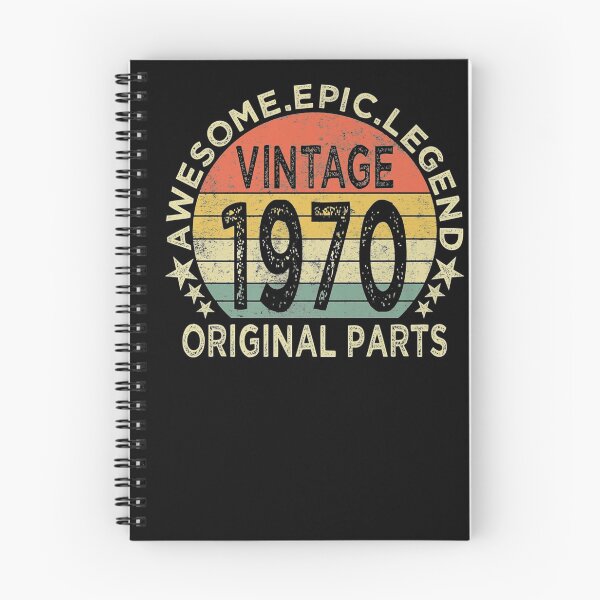 Item preview, Vintage 1970 Original Parts 51 Year Old Gifts 51st Birthday Premium  designed and sold by MichaelWolcott.