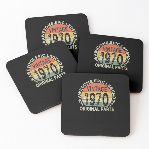 Item preview, Vintage 1970 Original Parts 51 Year Old Gifts 51st Birthday Premium  designed and sold by MichaelWolcott.