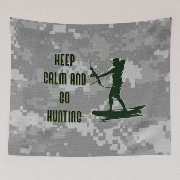 Item preview, Keep calm and go hunting. designed and sold by Umiska.