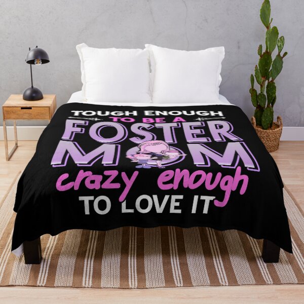 Item preview, Tough Enough To Be A Foster Mom Crazy enough to designed and sold by NeXore.