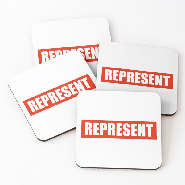 Item preview, Represent Red Band designed and sold by Tee4Daily.