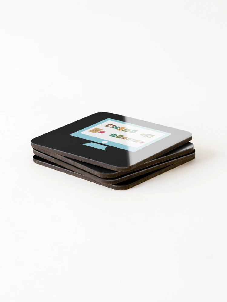 Thumbnail 4 of 5, Coasters (Set of 4), It Works on My Machine, Software Engineer, Computer Science, Fullstack Developer, Programming Humor, Dark designed and sold by Max-Wear.