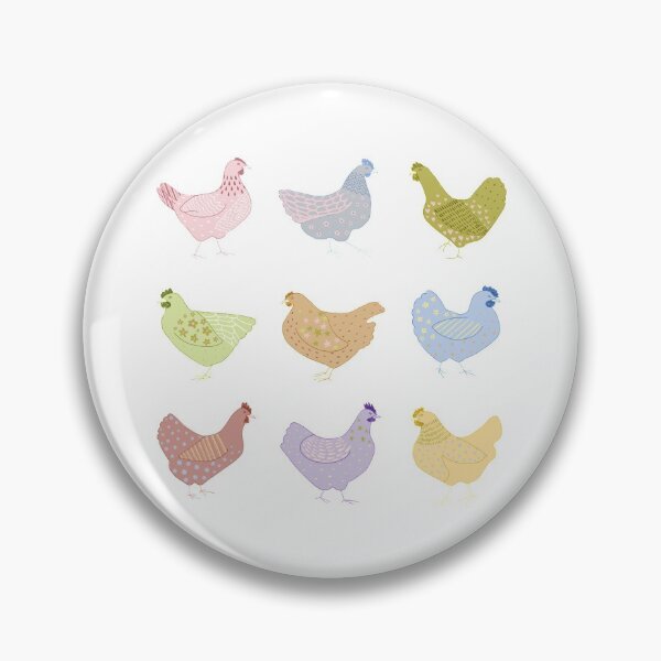 Item preview, Colorful Chickens designed and sold by Kirsike.