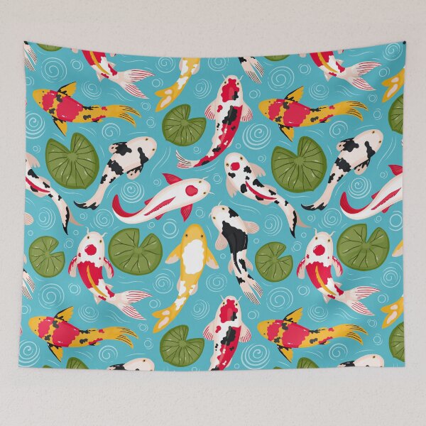 Item preview, Koi Fish in a Pond designed and sold by LilysGoodies.