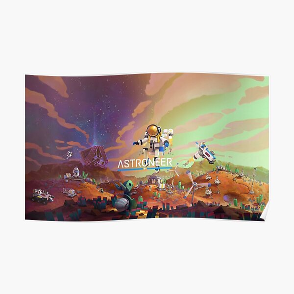 Astroneer - Indie Game Poster Poster