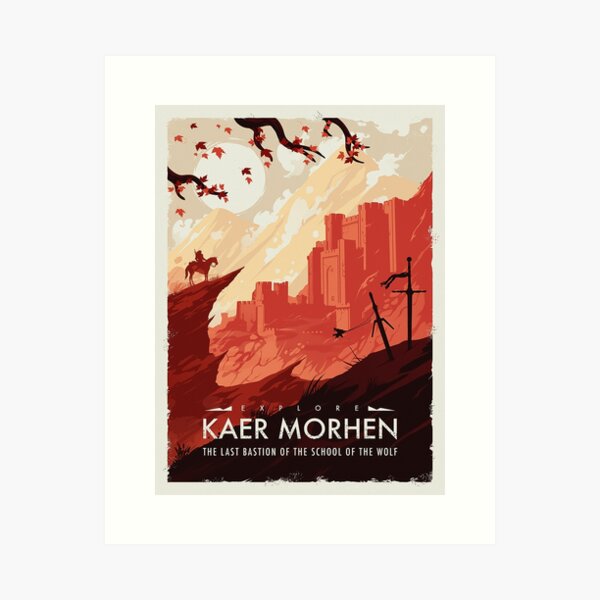 Kaer Morhen Art Print