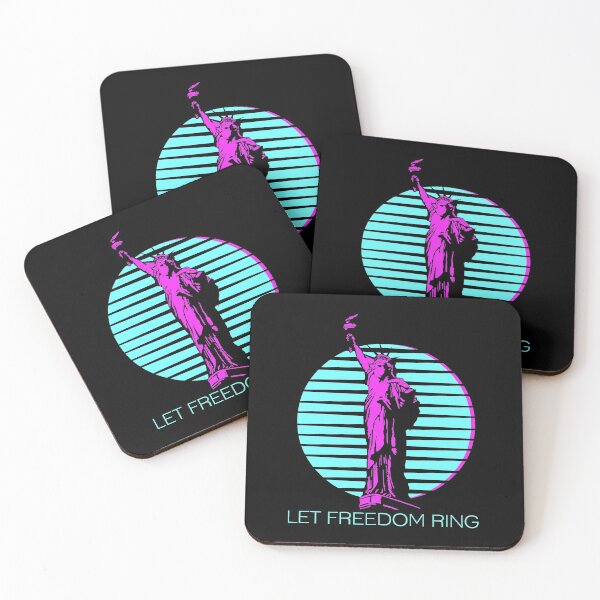 Item preview, Vaporwave Let Freedom Ring designed and sold by NeXore.