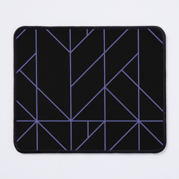 Item preview, Very Peri Black Abstract designed and sold by SparrowLag.