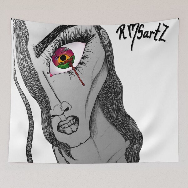 Item preview,  Vampire Girl - Tears run red designed and sold by RMSartZ.