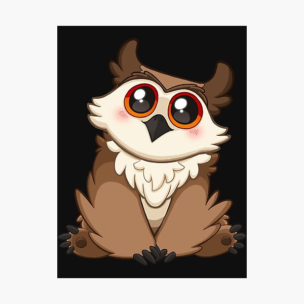Item preview, Adorable Owlbear - Cute D&D Adventures Sticker designed and sold by MartinPlum.