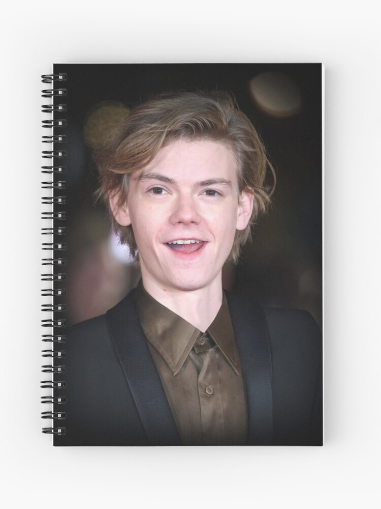 Thomas Brodie Sangster Spiral Notebook