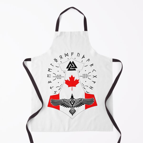 Item preview, Viking Canada Flag Vikings Thor Runes Canada Vikings designed and sold by Bommer20.
