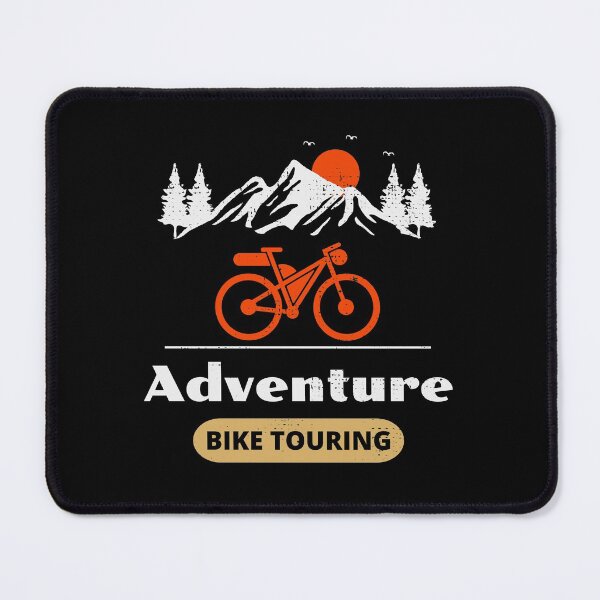 Item preview, Bikepacking Cyclists Gravel Bike Bicycle Mountains designed and sold by CuteDesigns1.