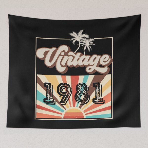 Artikelvorschau, Vintage 1981 41st Birthday Shirt Limited Edition 41 Year Old entworfen und verkauft von Yaw23123.