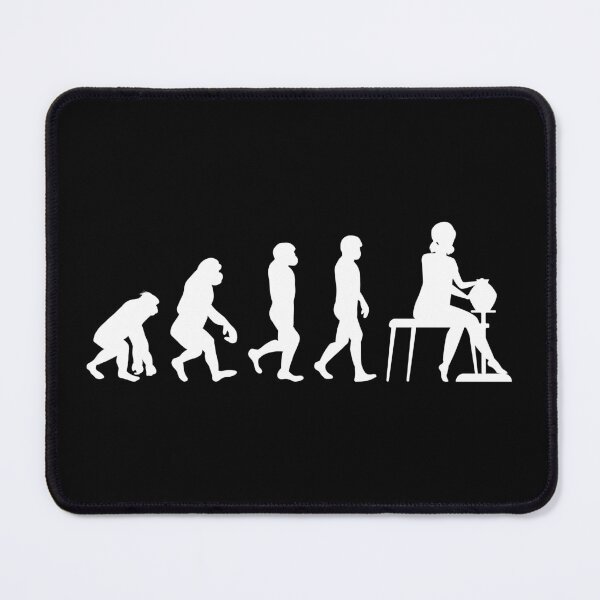 Item preview, Pottery Ceramics Artist Potter Evolution Humour designed and sold by CuteDesigns1.