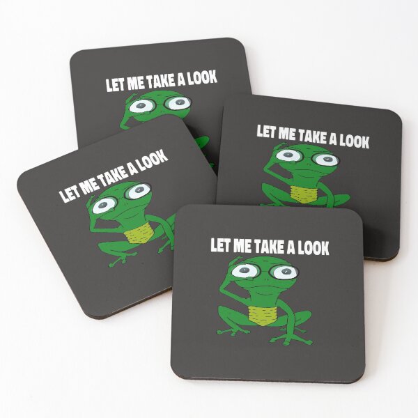 Item preview, Frog taking a look designed and sold by HeavyBurden.