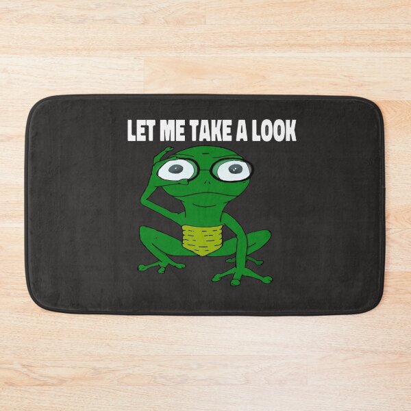 Item preview, Frog taking a look designed and sold by HeavyBurden.