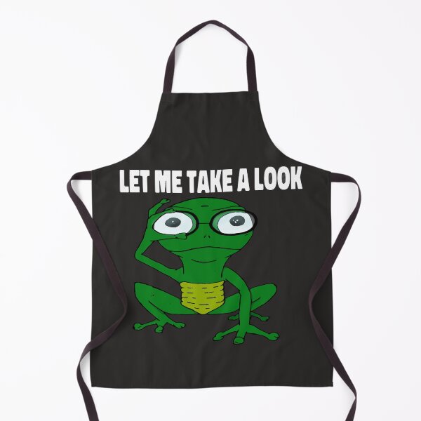 Item preview, Frog taking a look designed and sold by HeavyBurden.