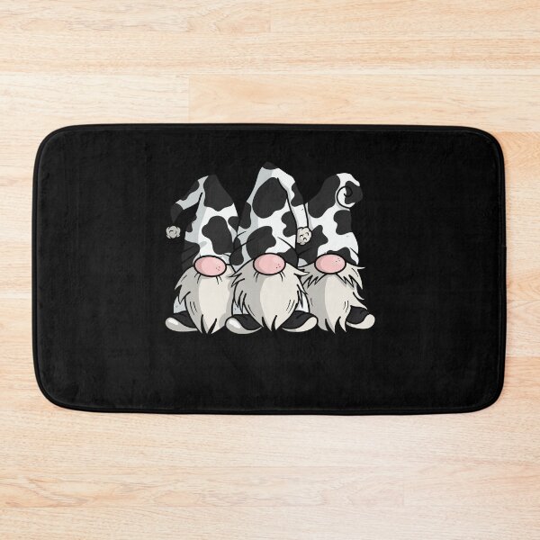Item preview, Cute Bearded Nordic Cow Print Gnomes designed and sold by JokeGysen.