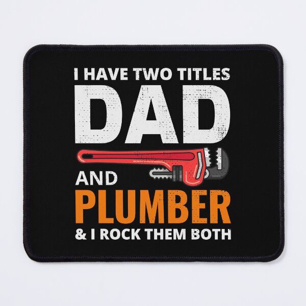 Item preview, Plumber Plumbing Craftsman Pipefitter Dad Fathers day designed and sold by CuteDesigns1.