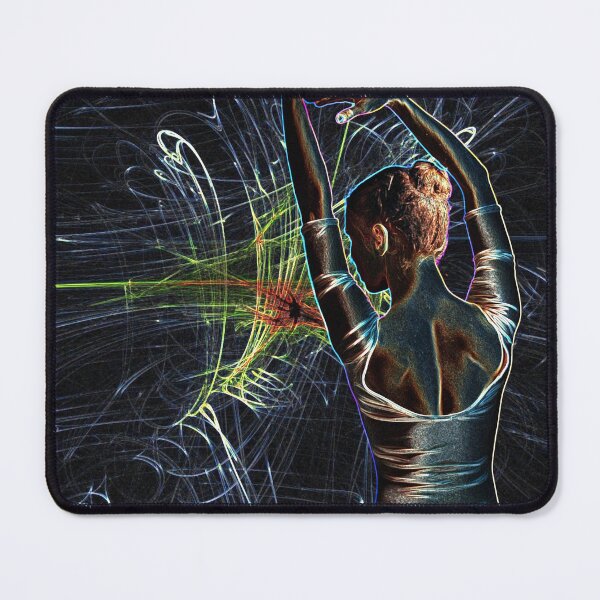 Item preview, Ballerina Art on a digital blackboard  !!! designed and sold by M-Infinite.