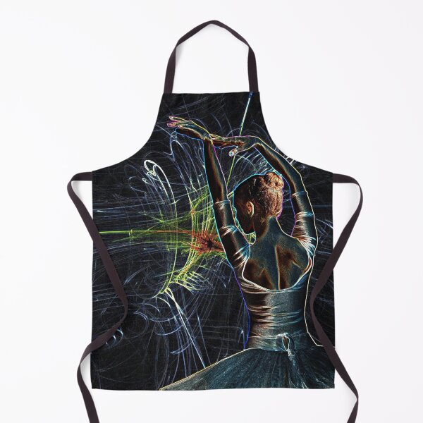 Item preview, Ballerina Art on a digital blackboard  !!! designed and sold by M-Infinite.