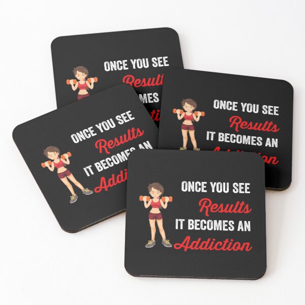 Item preview, Once You See Results It Becomes An Addiction (Alternative Design) designed and sold by PoeticDesign.