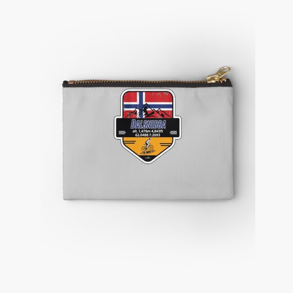 Item preview,  Dalsnibba Geiranger Norway Cyclist Sticker T-Shirt 01 designed and sold by OuterShellUK.