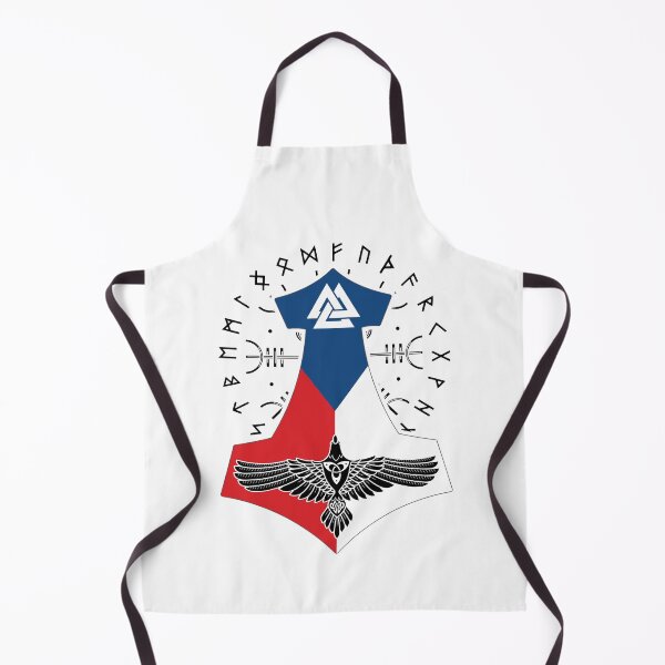 Item preview, Viking Czech Flag Vikings Thor Runes Czech Vikings designed and sold by Bommer20.