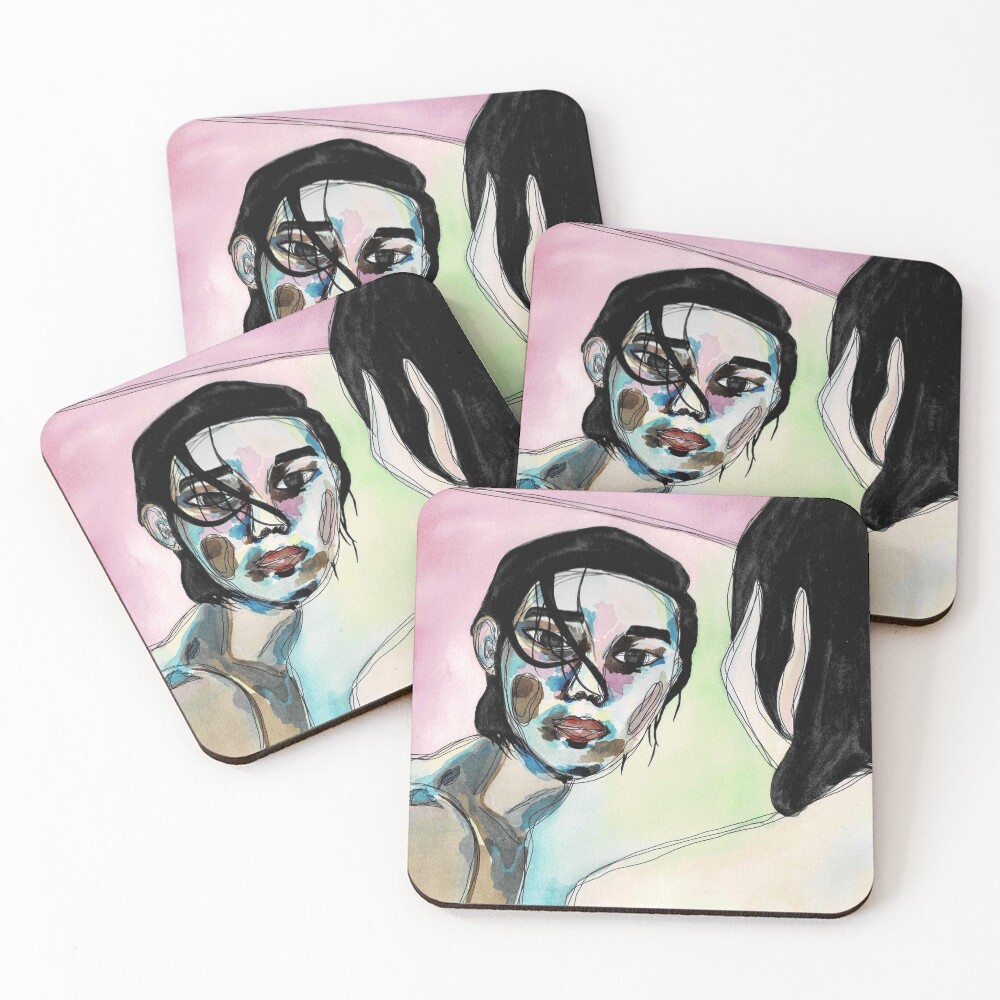 Item preview, Coasters (Set of 4) designed and sold by lingandting.