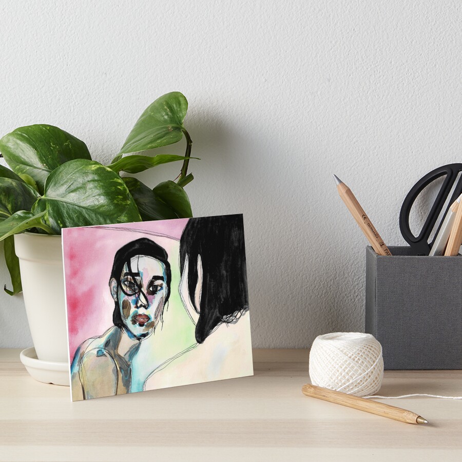 Item preview, Art Board Print designed and sold by lingandting.