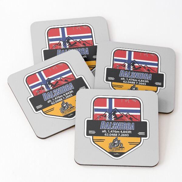 Item preview, Dalsnibba Geiranger Norway Motorcycle Ive Dont It! Sticker T-Shirt designed and sold by OuterShellUK.